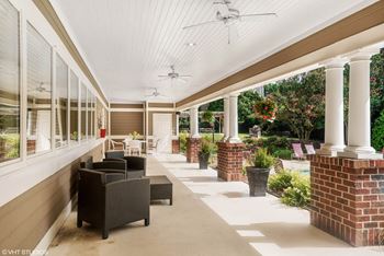 Outdoor Lounge at Cedar Springs Apartments, Raleigh, NC, 27609